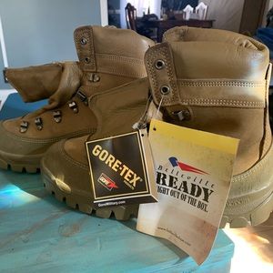 Gore-Tex Belleville boots. Military style.
